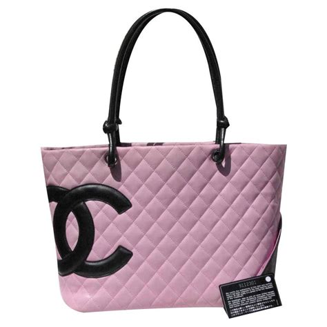 chanel pink and black bag|pink chanel bag vintage.